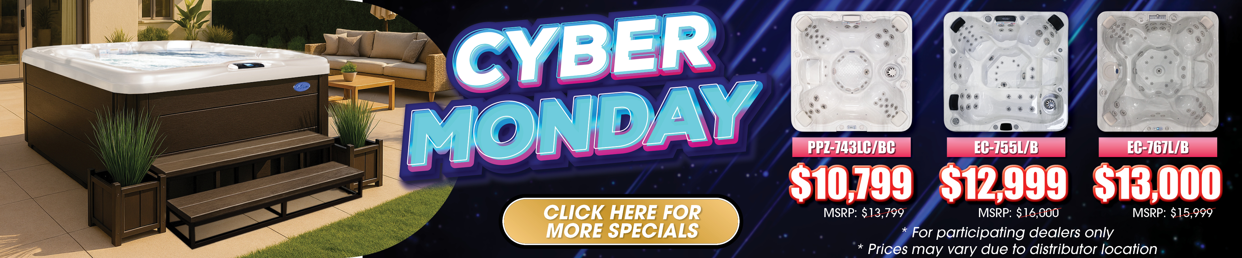 Calspas hot tub being used in a family setting - El Cajon